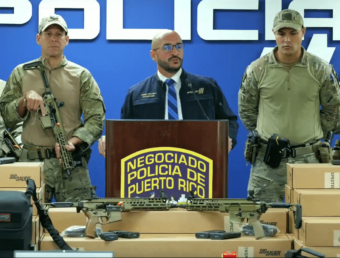 Comisionado de la Policía anuncia plan de seguridad y equipo nuevo para SWAT (Sonido)